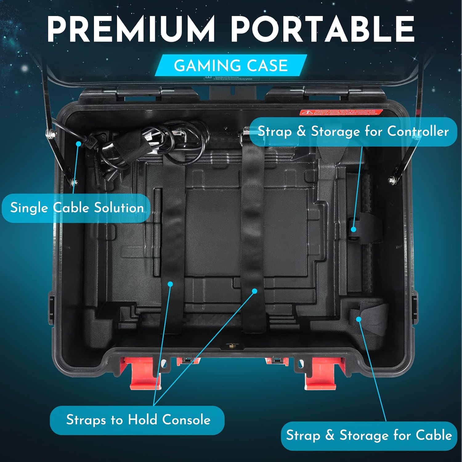 Armorr GAMERSBOX Portable Gaming Monitor, 21.5” FHD, IPS Resolution, 1920 x 1080 Freesync, 48 Hz~75 Hz for PS5, PS4, Xbox Armorr GAMERSBOX Portable Gaming Monitor, 21.5” FHD, IPS Resolution, 1920 x 1080 Freesync, 48 Hz~75 Hz for PS5, PS4, Xbox